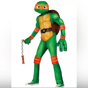 TMNT Ninja Turtle Costume Spirit Halloween deluxe kids size Medium